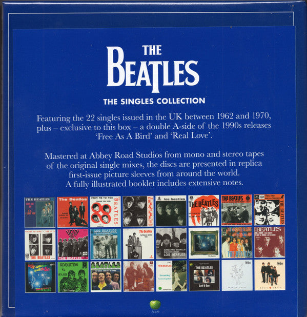 The Beatles : The Singles Collection (Box, Comp + 19x7", Single, Mono, RE + 3x7", Single)