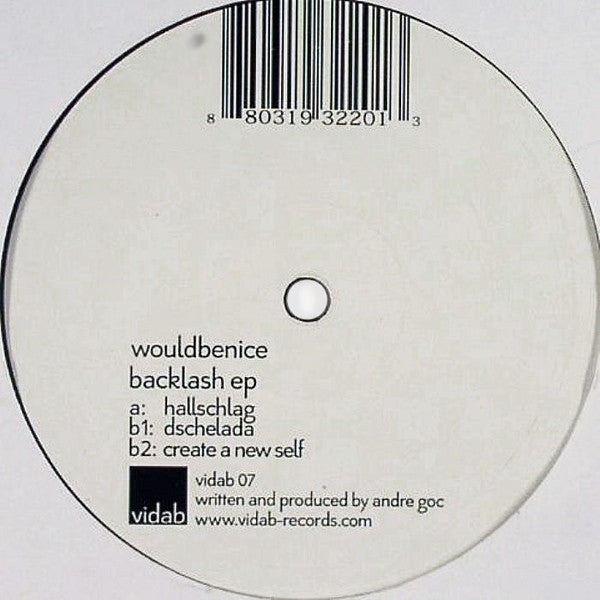 Wouldbenice : Backlash EP (12", EP)