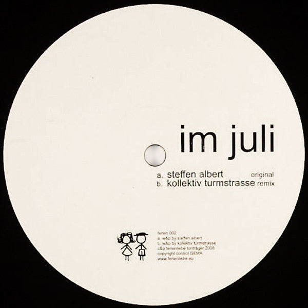 Steffen Albert : Im Juli (12")