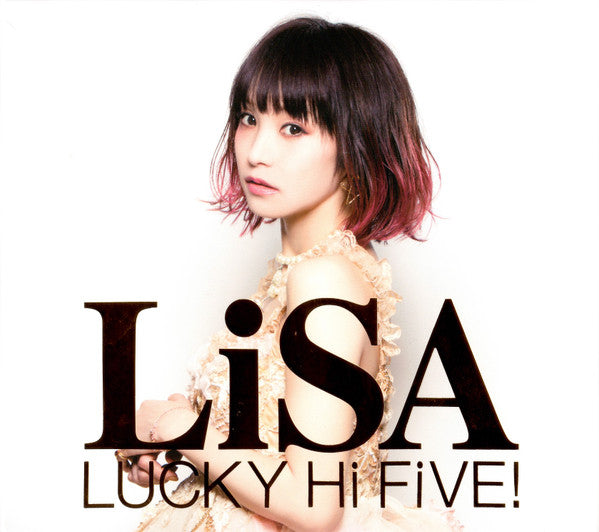 LiSA (68) : Lucky Hi Five! (CD, MiniAlbum + Blu-ray + DVD-V, NTSC + Ltd, Sli)