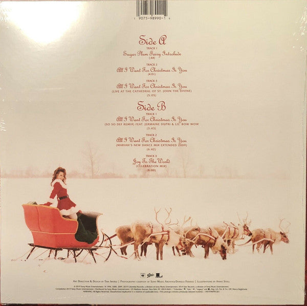 Mariah Carey : All I Want For Christmas Is You (12", EP, Ltd)