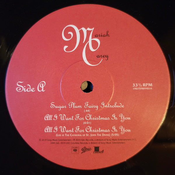 Mariah Carey : All I Want For Christmas Is You (12", EP, Ltd)