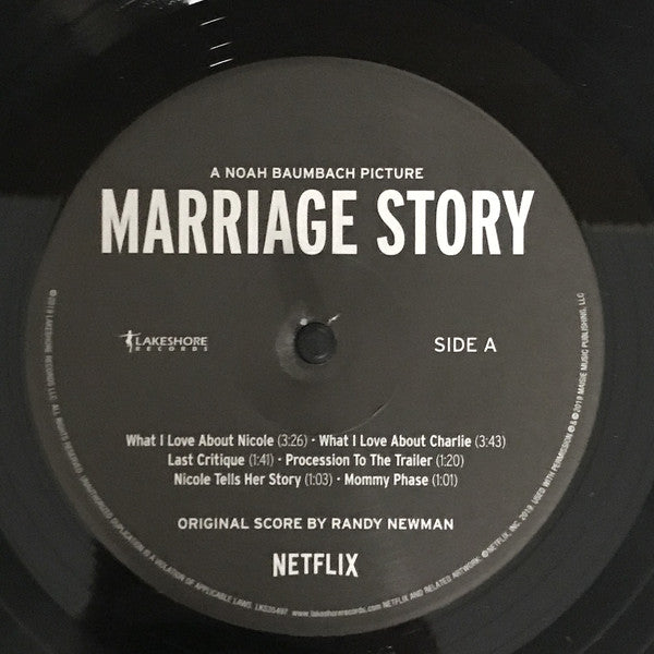 Randy Newman : Marriage Story (Original Score) (LP, Album)