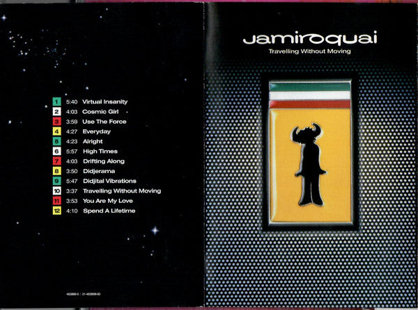 Jamiroquai : Travelling Without Moving (MD, Album)