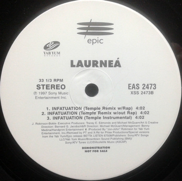 Laurnea : Infatuation (12", Promo)