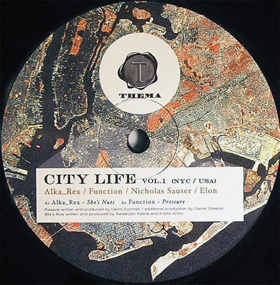 Various : City Life Vol.1 (NYC / USA) (12")