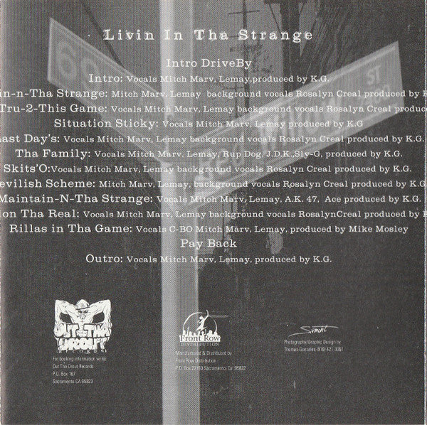 Marv/Mitch & LeMay : Livin In Tha Strange (CD, Album)