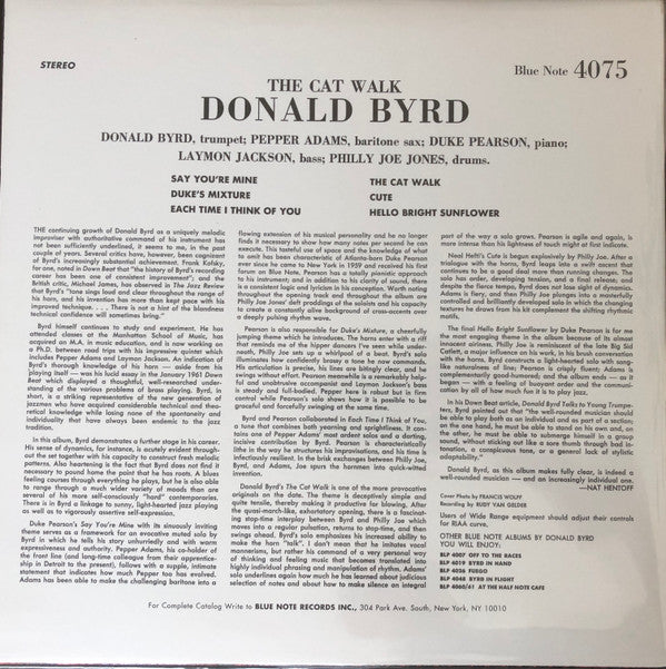 Donald Byrd : The Cat Walk (LP, Album, RE)