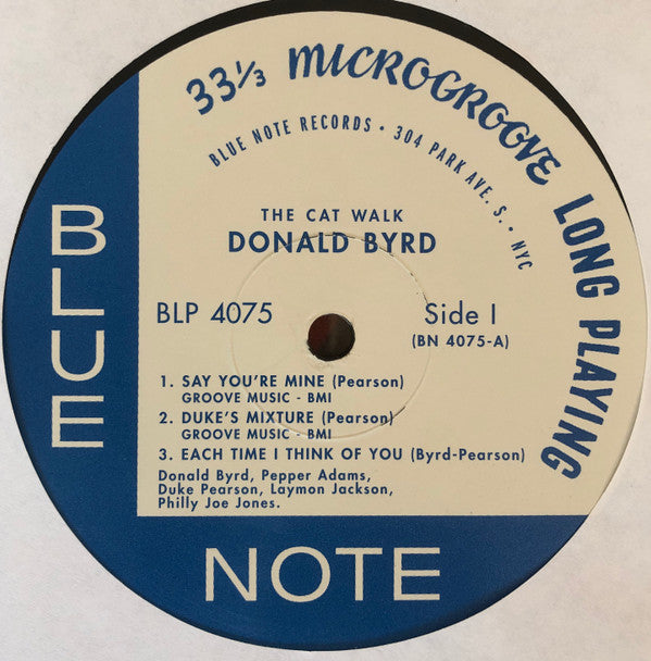 Donald Byrd : The Cat Walk (LP, Album, RE)