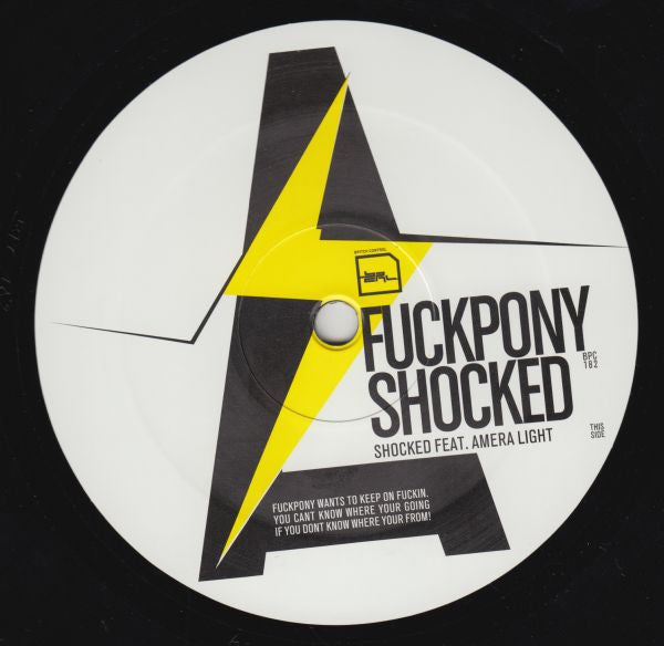 Fuckpony : Shocked (12")