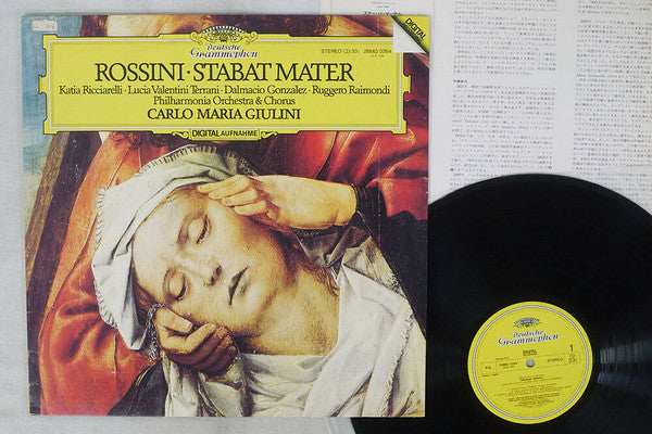 Gioacchino Rossini - Katia Ricciarelli • Lucia Valentini Terrani • Dalmacio Gonzalez • Ruggero Raimondi, Philharmonia Orchestra & Philharmonia Chorus, Carlo Maria Giulini : Stabat Mater (LP)