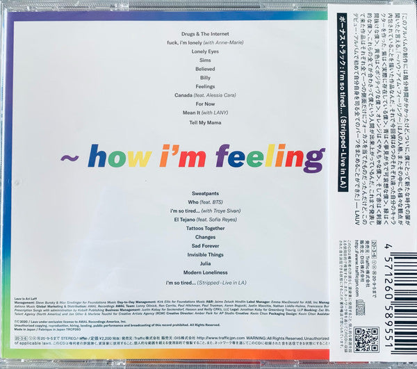 Lauv : How I'm Feeling (CD, Album)