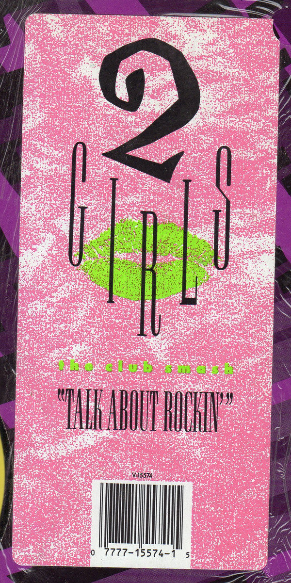 2 Girls : Talk About Rockin' (12")