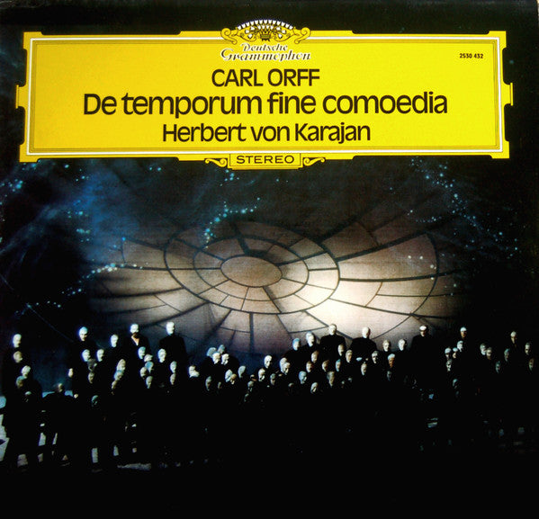 Carl Orff, Herbert von Karajan : De Temporum Fine Comoedia (LP, Album)