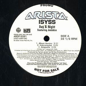 Isyss Featuring Jadakiss : Day & Night (12", Promo)