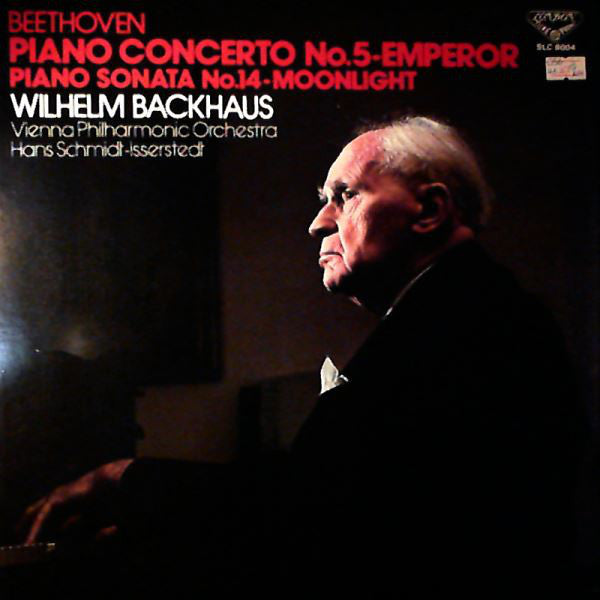 Wilhelm Backhaus, Ludwig van Beethoven : Concerto No. 5 In E Flat Dur Op. 73 "Emperor" (LP)