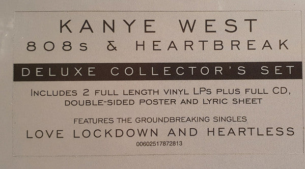 Kanye West : 808s & Heartbreak (2xLP, Album, RE + CD, Album)