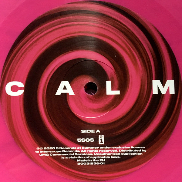 5 Seconds Of Summer : Calm (LP, Album, Ltd, Pin)