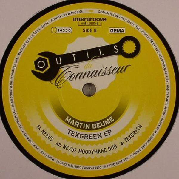 Martin Beume : Texgreen EP (12", EP)