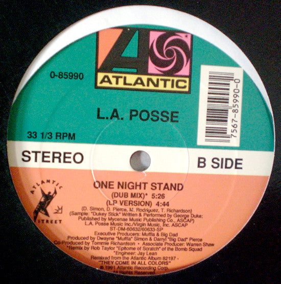 L.A. Posse : One Night Stand (12", Maxi)