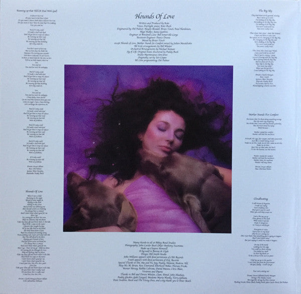 Kate Bush : Hounds Of Love (LP, Album, RE, RM, Gat)