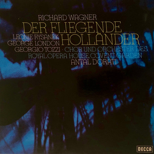 Richard Wagner, Leonie Rysanek, George London (2), Giorgio Tozzi, Chor* Und Orchester Des Royal Opera House, Covent Garden*, Antal Dorati : Der Fliegende Holländer (3xLP + Box)