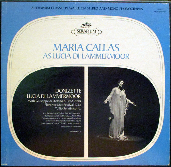 Maria Callas, Gaetano Donizetti, Giuseppe di Stefano, Tito Gobbi, Tullio Serafin : Lucia Di Lammermoor (2xLP, Album, Mono + Box)