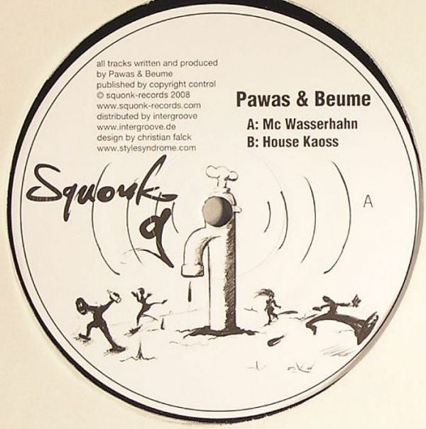 Pawas & Beume : MC Wasserhahn / House Kaoss (12")