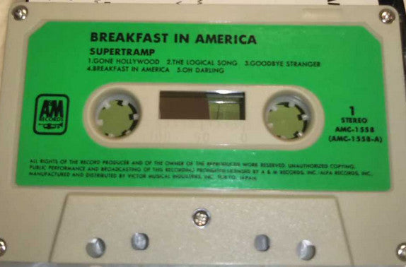 Supertramp : Breakfast In America (Cass, Album)