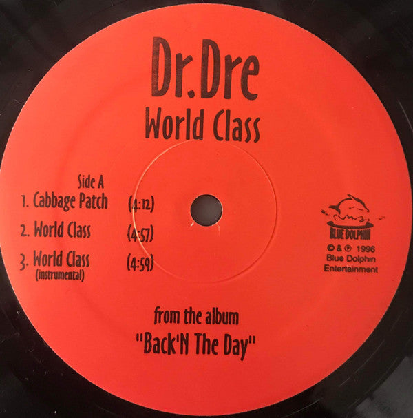 Dr. Dre : World Class / Gang Bang (12", Smplr, Unofficial)