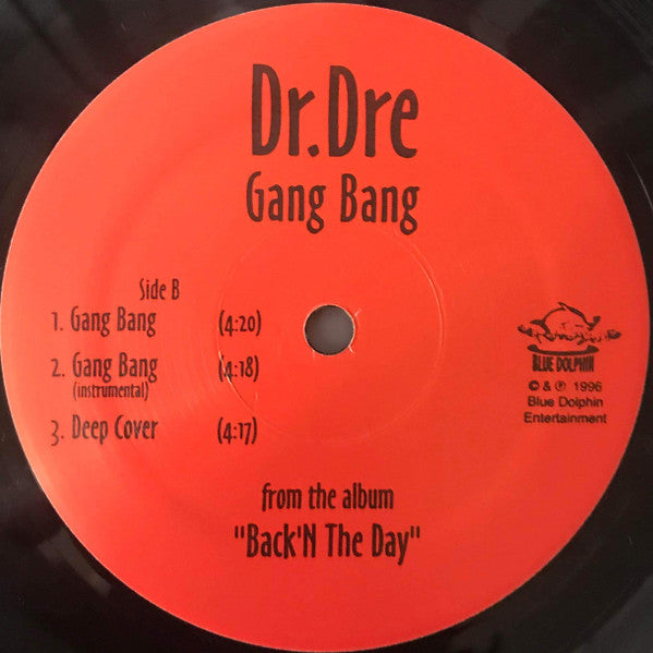 Dr. Dre : World Class / Gang Bang (12", Smplr, Unofficial)