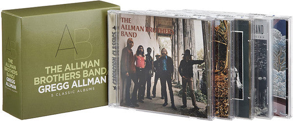 The Allman Brothers Band : 5 Classic Albums (Box, Comp + 5xCD, Album)