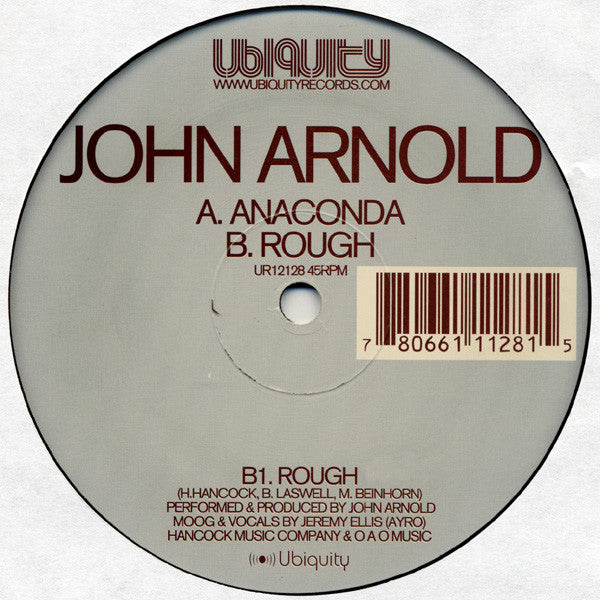 John Arnold : Anaconda (12")