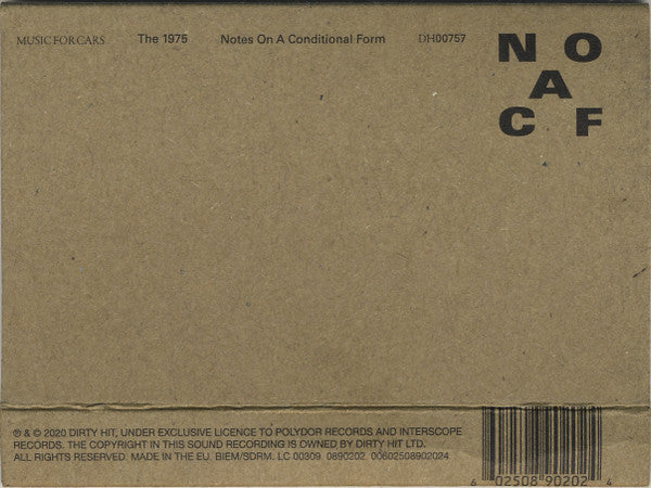 The 1975 : Notes On A Conditional Form (Cass, Album, Yel)