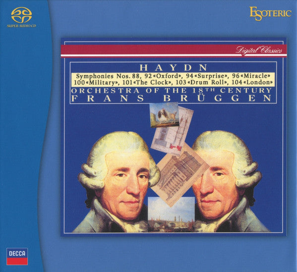 Joseph Haydn, Frans Brüggen, Orchestra Of The 18th Century : Haydn: Symphonies (3xSACD, Hybrid, Album, Comp, RM)