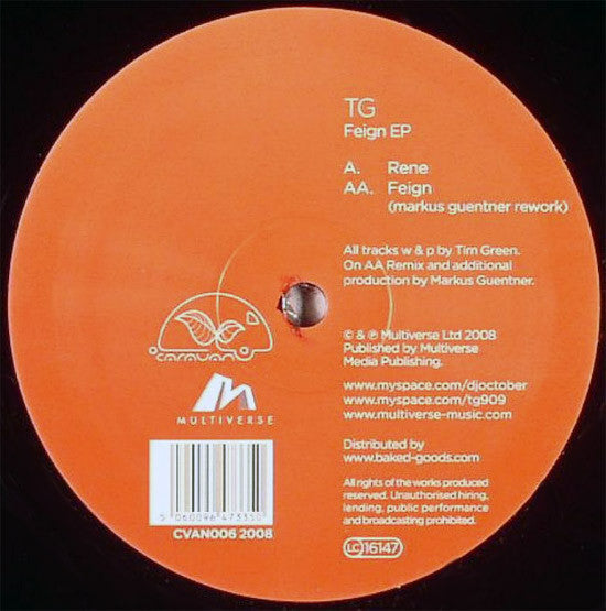 Tim Green (4) : Feign EP (12", EP)