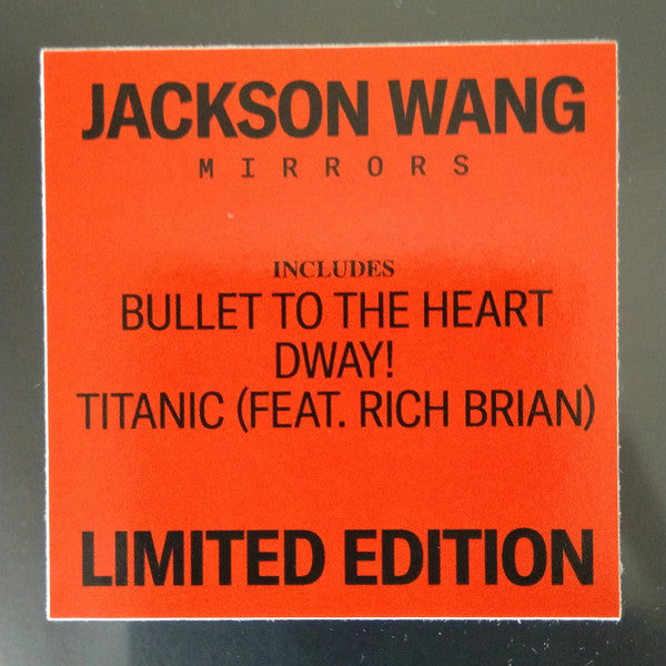 Jackson Wang : Mirrors (LP, Album, Ltd, Ora)