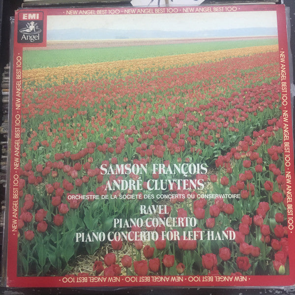 Samson François, André Cluytens, Orchestre De La Société Des Concerts Du Conservatoire - Maurice Ravel : Piano Concerto / Piano Concerto For Left Hand  (LP, RE)