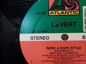 Levert : Rope A Dope Style (12", Single)