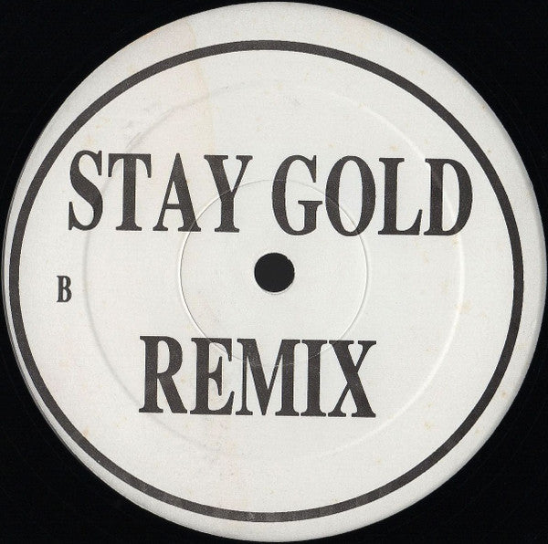 Young Zee : Stay Gold / Stay Gold Remix (12", Single, Promo, W/Lbl)