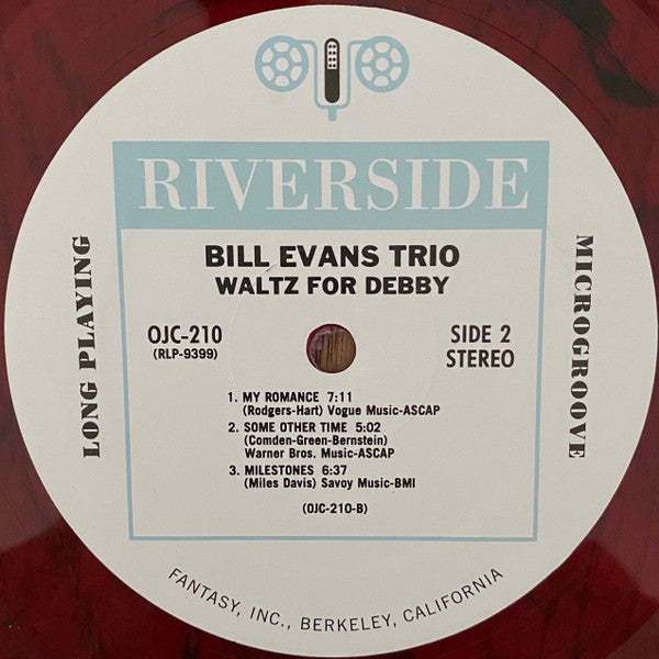 The Bill Evans Trio : Waltz For Debby (LP, Album, Ltd, RE, Red)