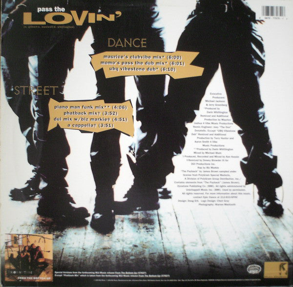 Brownstone : Pass The Lovin' (12")