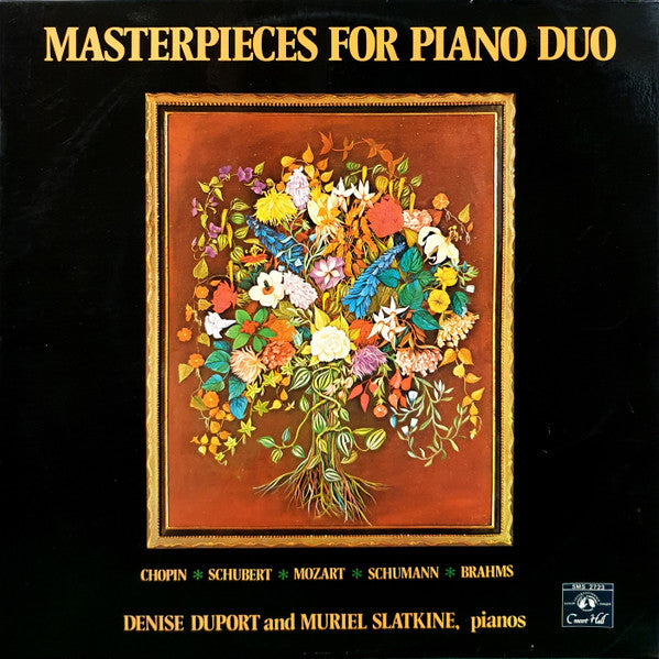 Denise Duport And Muriel Slatkine : Masterpieces For Piano Duo (LP)