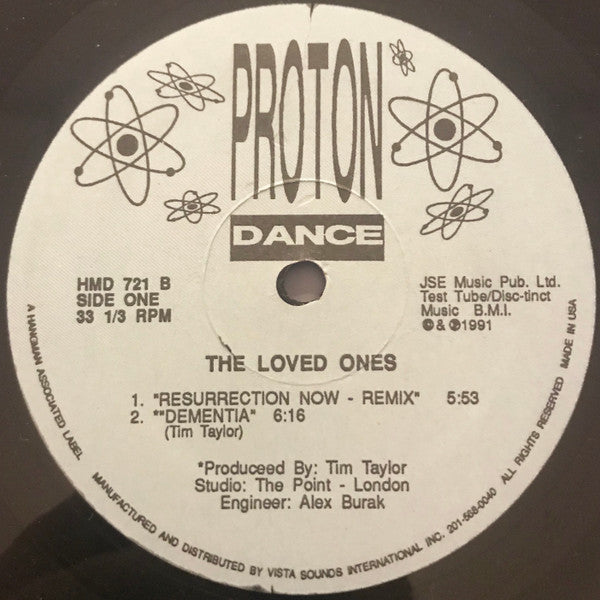 The Loved Ones : Resurrection Now / Dementia (12")