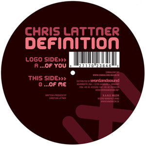 Chris Lattner : Definition (12")