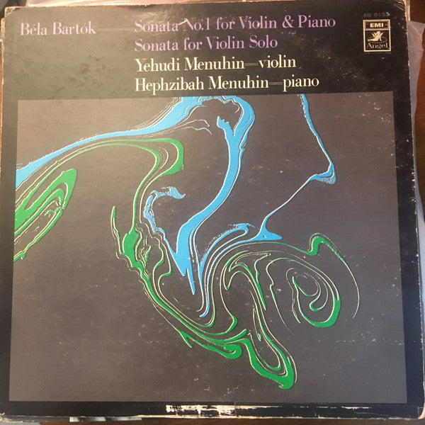 Yehudi Menuhin, Hephzibah Menuhin, Béla Bartók : Bartok - Sonata No. 1 For Violin And Piano (LP, Promo)