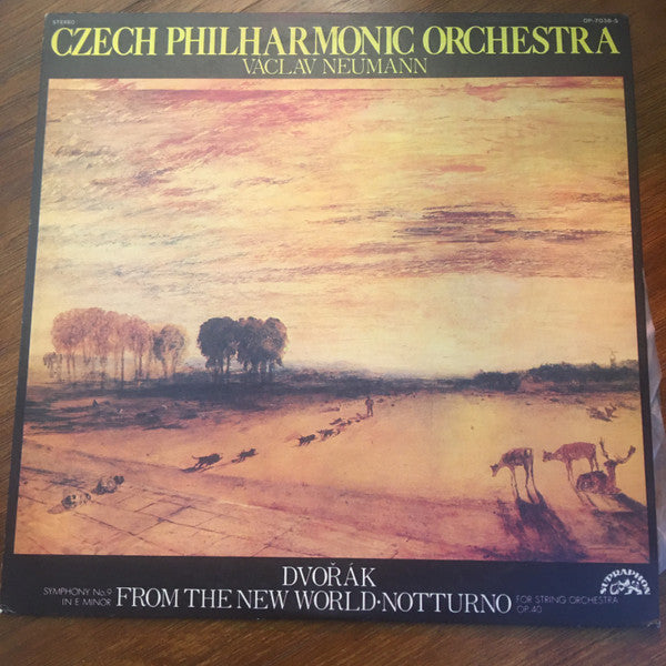 Antonín Dvořák - The Czech Philharmonic Orchestra, Václav Neumann : Symfonické Variace / Scherzo Capriccioso / Nokturno (LP)