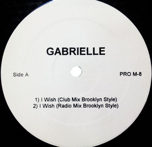 Gabrielle / Des'ree : I Wish / You Gotta Be (12", Unofficial)