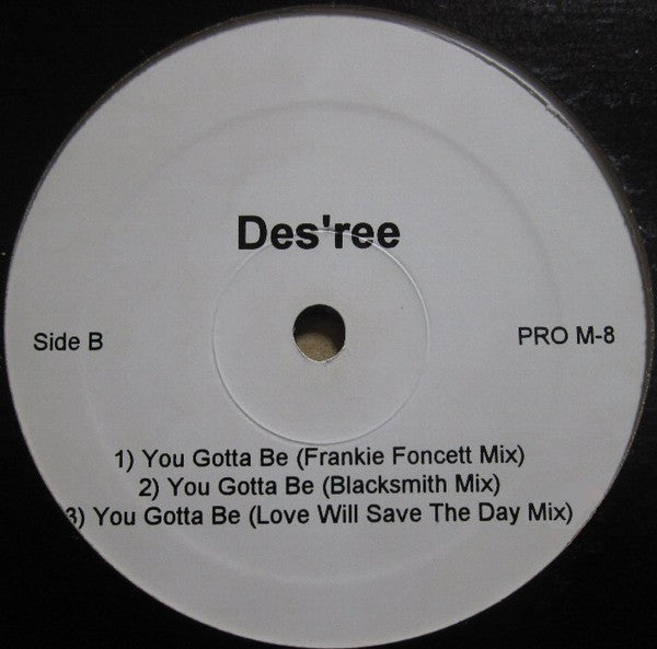 Gabrielle / Des'ree : I Wish / You Gotta Be (12", Unofficial)