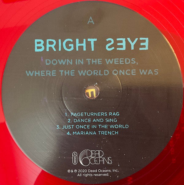 Bright Eyes : Down In The Weeds, Where The World Once Was (LP, Red + LP, S/Sided, Etch, Ora + Album, Ltd)